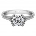 ORONSAY ROUND SOLITAIRE WITH 0.40ct H-SI CENTER STONE