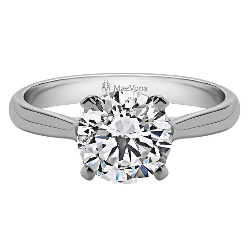 WESTRAY ROUND SOLITAIRE WITH 0.75ct H-SI ROUND CENTER