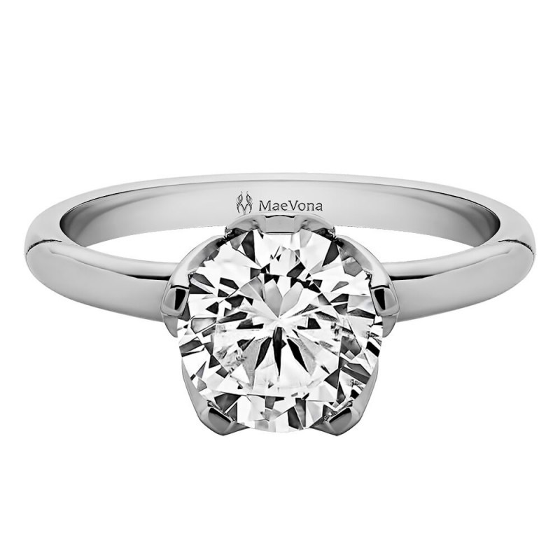 BLUEBELL ROUND SOLITAIRE WITH 0.40ct H-SI CENTER
