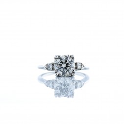 Antique Style Engagement Ring(1.64ctw.)
