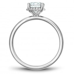 Noam Carver White Gold Engagement Ring With 16 Diamonds