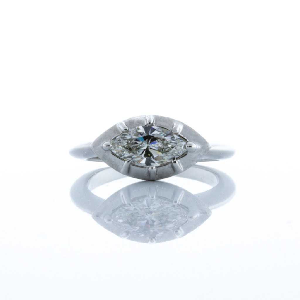 East West Marquise Diamond RIng (.97ctw)