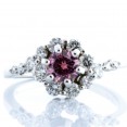 Pink and White Diamond Ring (1.50ctw)