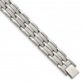 Stainless Steel Brushed and Polished 8.75in Bracelet