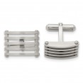 Stainless Steel Brushed Cufflinks
