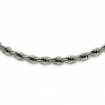 Stainless Steel Polished 7mm 22in Rope Chain