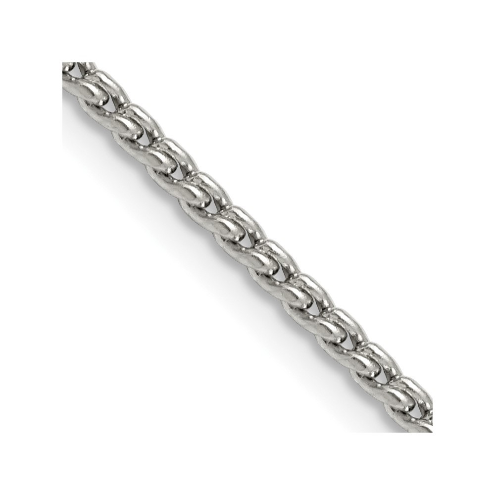 Stainless Steel Polished 2.5mm 22in Fancy Link Chain
