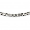 Stainless Steel Polished Circular Link 24in Necklace