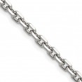 Stainless Steel Polished 5.3mm 24in Cable Chain