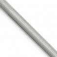 Stainless Steel Polished 6.2mm 24in Flat Snake Chain