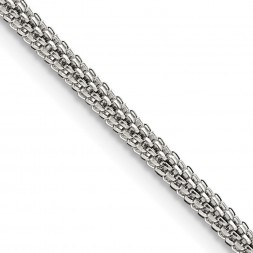 Stainless Steel Polished 3.2mm 20in Bismark Chain