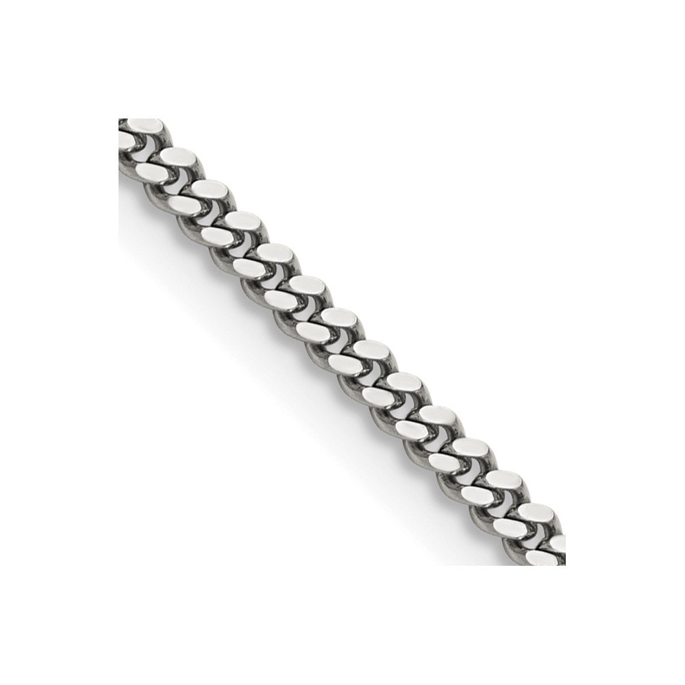 Stainless Steel Polished 3mm 30in Curb Chain