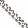 Stainless Steel Polished 11.5mm 22in Curb Chain