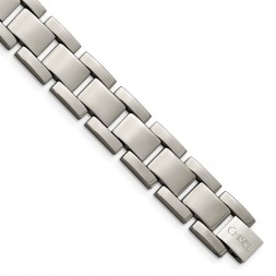 Titanium Polished 8.5in Bracelet